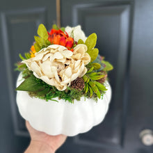 Load image into Gallery viewer, Faux Succulent Pumpkins