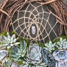 Load image into Gallery viewer, 18" Succulent Dreamcatcher