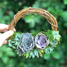 Load image into Gallery viewer, 6" Succulent Wreath