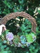 Load image into Gallery viewer, 14" Succulent Wreath